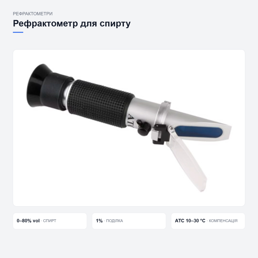 Рефрактометр RZ116 для спирта и алкоголя Киев - изображение 18