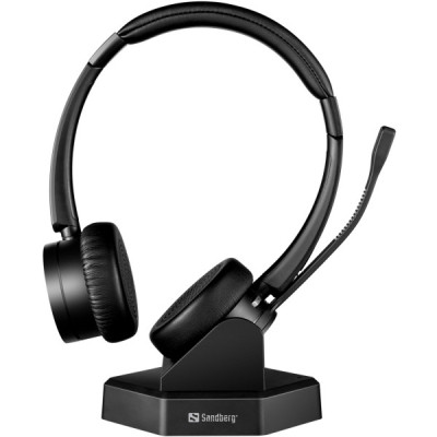 Наушники Sandberg Wireless Office Headset Pro+ Bluetooth Black (126-18) Винница - изображение 2