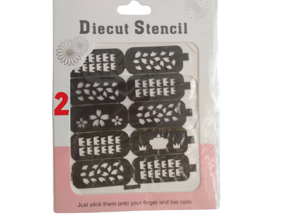 Трафарет для дизайну нігтів Київ - фото 1