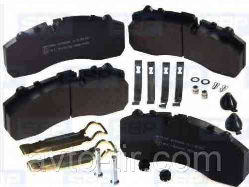 Гальмівні колодки MAN , DAF , SAF , Mercedes Actros , SCANIA , Iveco Луцьк