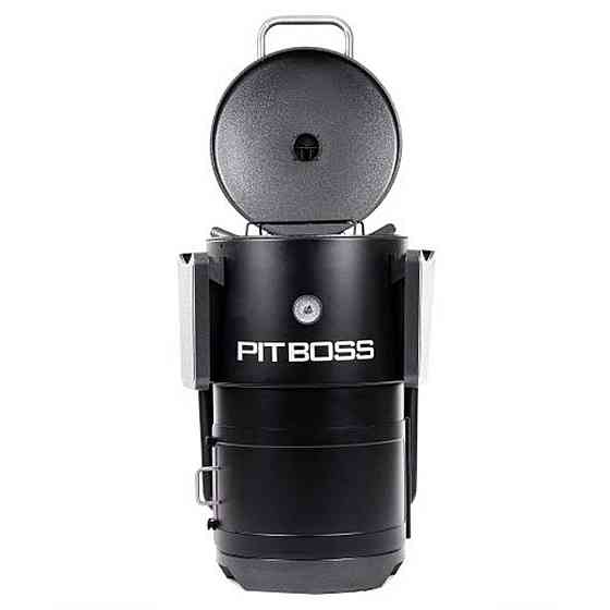 Угольный смокер Pit Boss Champion, боковая форма, коптильня-гриль, 10806 Код: 011111 Ровно