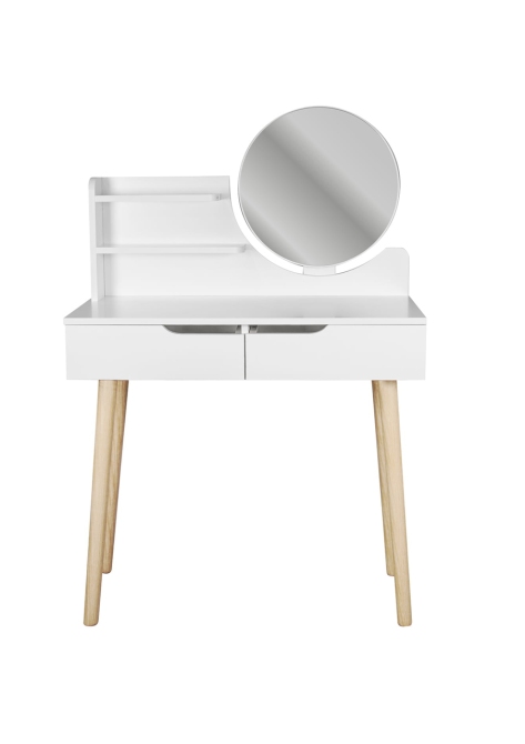 Туалетний столик Jumi Scandi з шухлядами, білий Київ - фото 3