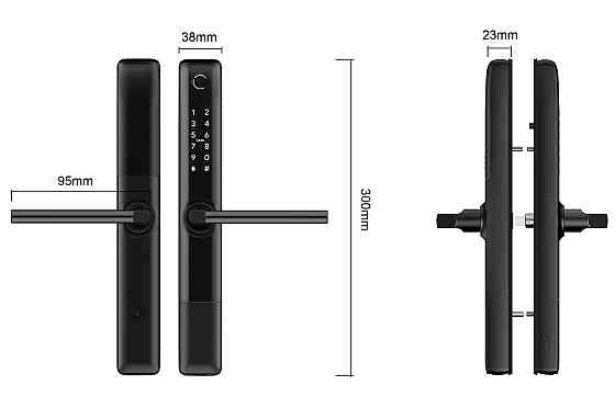 PES Bigl Silver автономный умный замок на дверь Киев