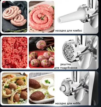 Мясорубка DOMOTEC MS-2028 4500W Коломыя