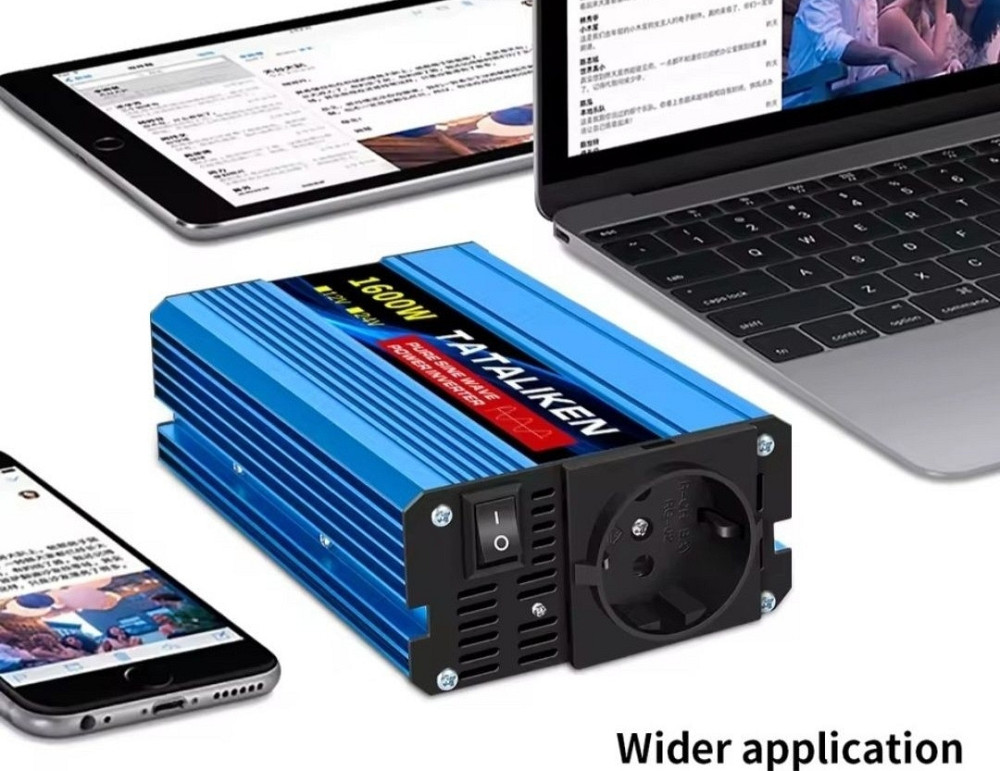 Инвертор TATALIKEN 12V 1600W / 3000W чистый синус. Харьков - изображение 1