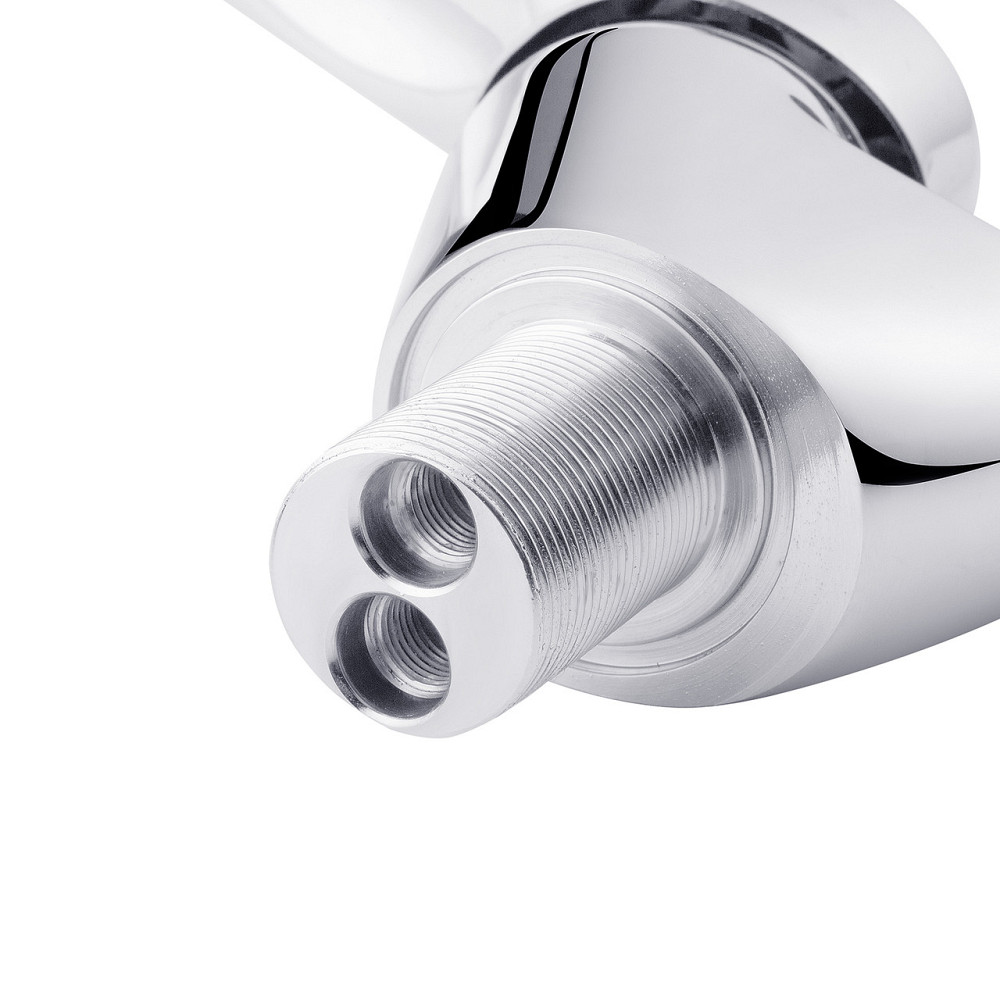 Змішувач для кухні з гнучким виливом Kroner KRM Odra - C032GRA хром/сірий Київ - фото 5