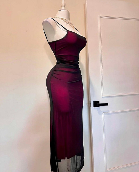 Женское романтичное праздничное платье микродайвинг+сетка Одесса - изображение 2