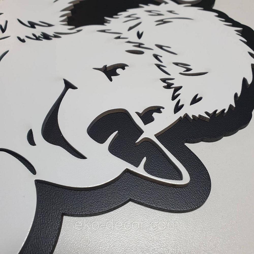 Декоративне настінне Панно «Сніговик», Декор на стену 110*95 см Київ - фото 8