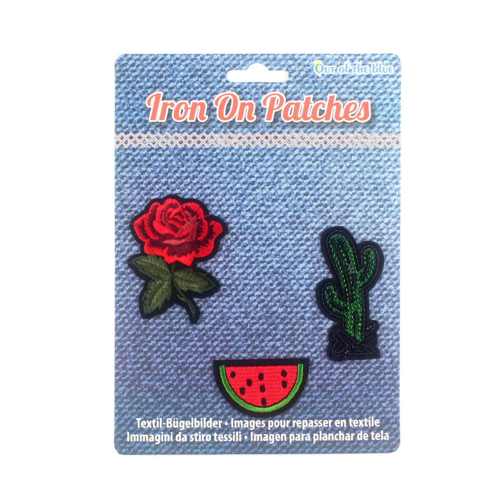 Дисплей шевроні Iron on Patches "Троянда" Рівне - фото 1