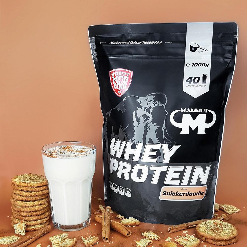 Протеин Mammut Whey Protein 1000 г, Snickerdoodle Луцк - изображение 3