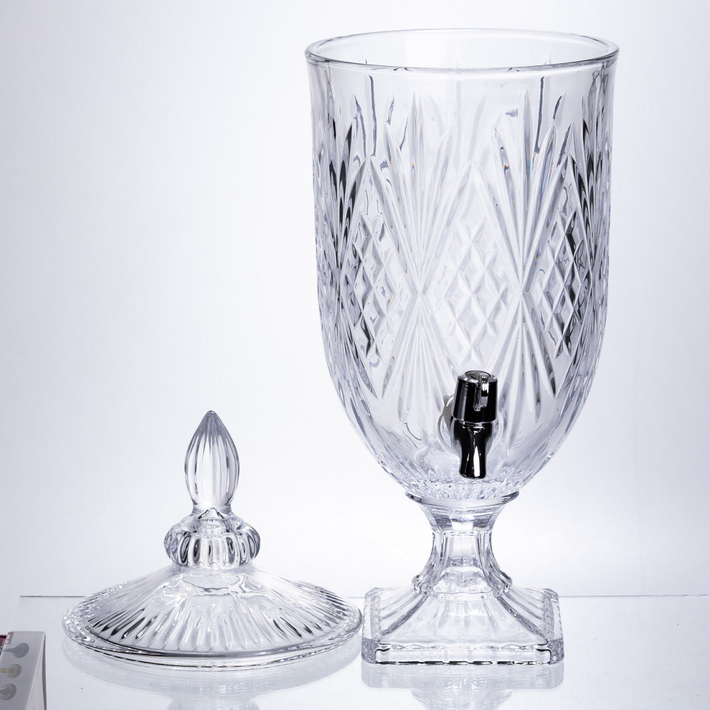 Лимонадниця Classic Crystal 5л із краном HP-19-297 глек диспенсер для напоїв прозорий Коломыя - изображение 2