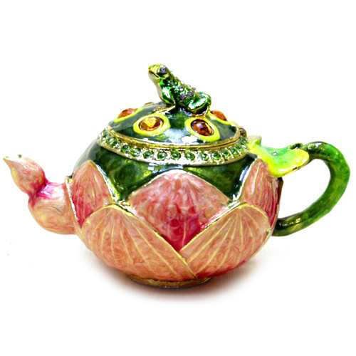 Скринька з металу зі стразами Чайник Київ - фото 1