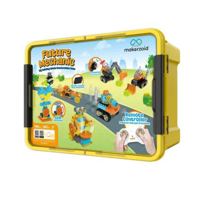 Конструктор Makerzoid Big Bloks - Future Mechanic (Механик будущего) (MKZ-OBK-EC) Винница - изображение 1
