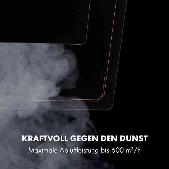 Вытяжка DeLorean 60 625 м³/ч сенсорная панель ретро черный 60 см (Германия, читать описание) Ровно