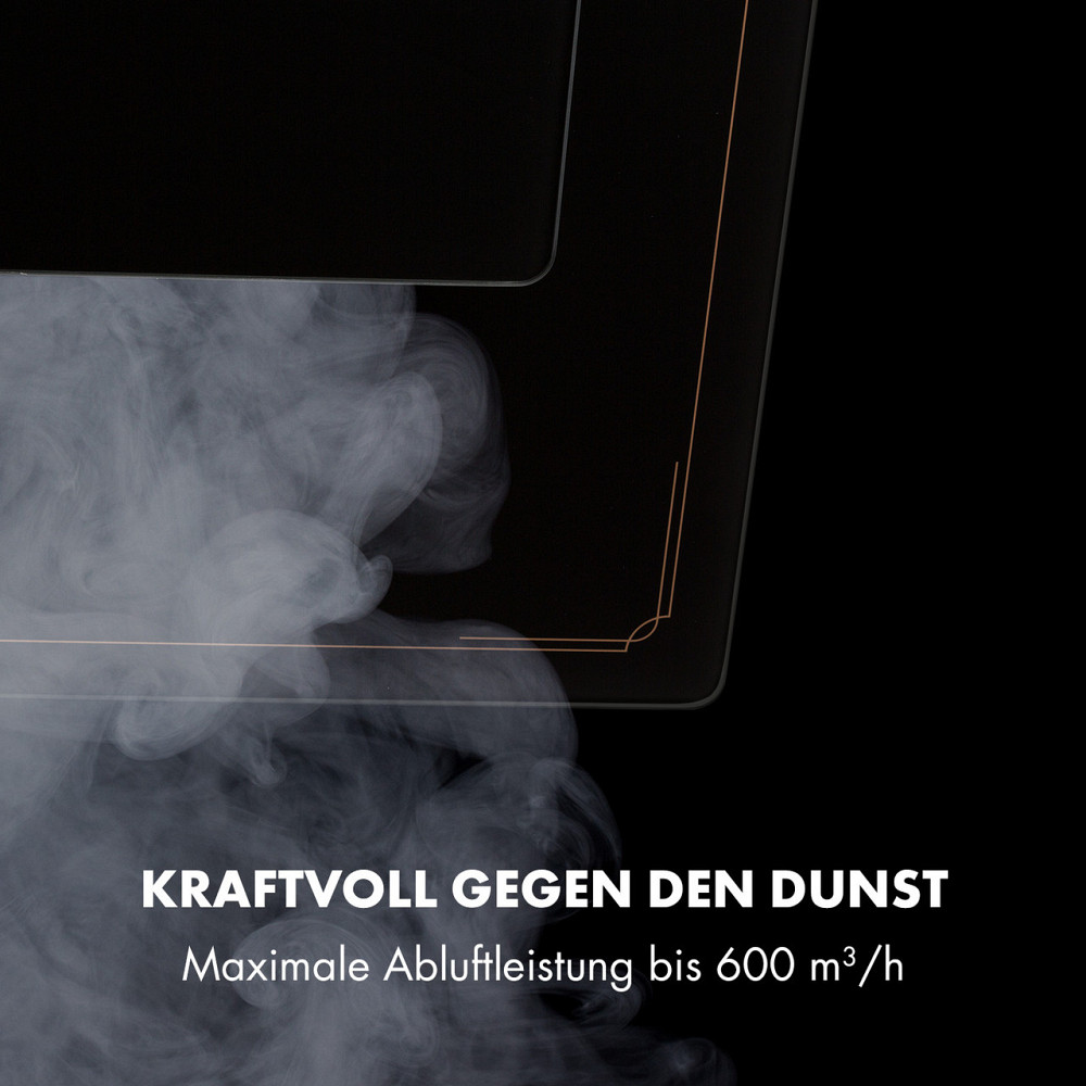 Витяжка DeLorean 60 625 м3/год сенсорна панель ретро чорний 60 см (Німеччина, читати опис) Рівне - фото 3