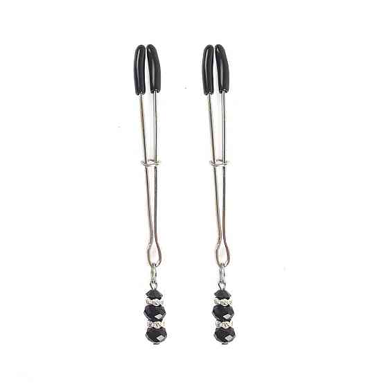 Затискач для сосків Art of Sex - Nipple Clamps Lovely Black Sex Aura Київ