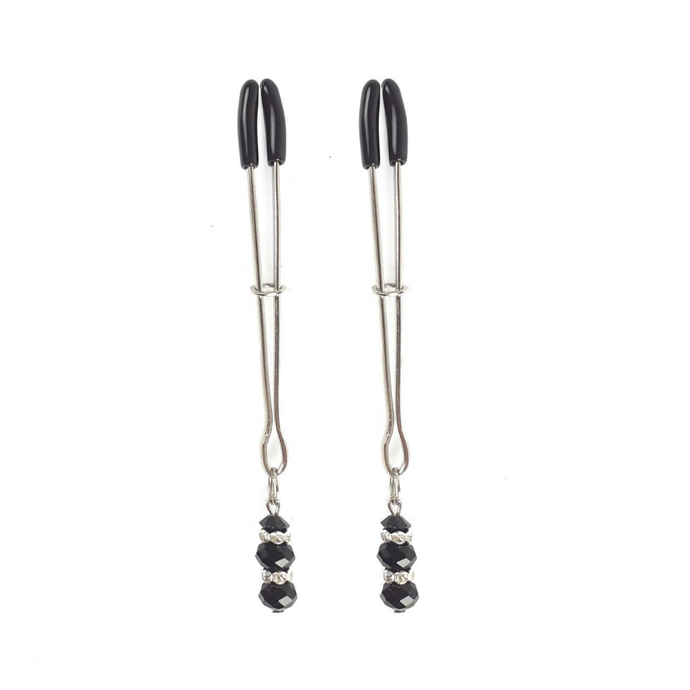Затискач для сосків Art of Sex - Nipple Clamps Lovely Black Sex Aura Київ - фото 2