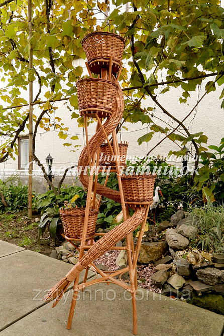 Підстака під квіти на 5 горщиків кавовий Київ - фото 4