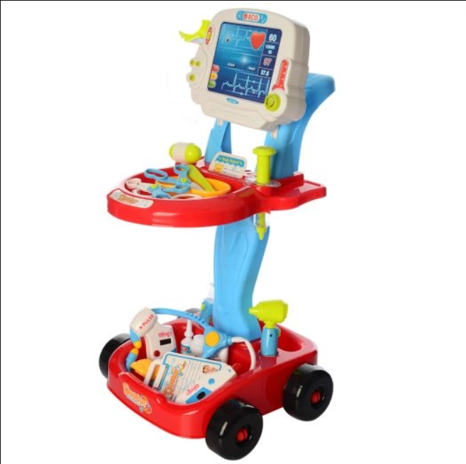 Набір доктора Doctor set з візком 17 предметів Червоний (660-46) Чернигов - изображение 1