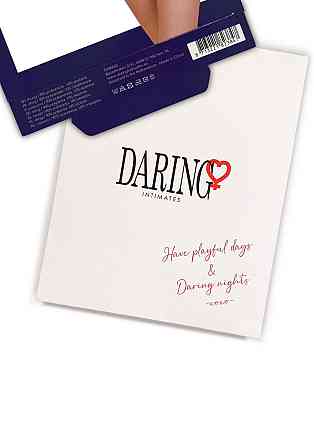 Мереживні стрінги Daring Intimates Gaby, чорний, S/M Sex Aura Київ