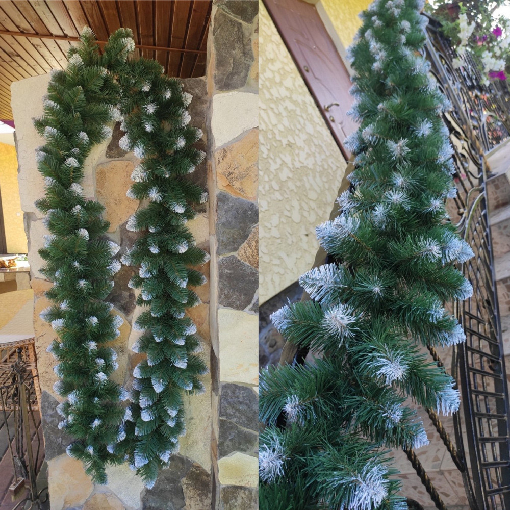 Елка искусственная новогодняя «Снежная Королева» с белыми кончиками 1-3 м 1.5 Киев - изображение 7