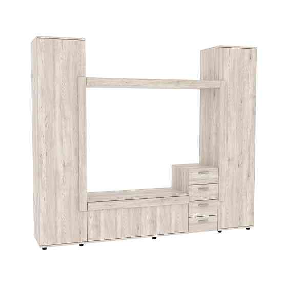 Стенка в гостиную под ТВ Эхо-2, Самоа Димчастий, 2160х420х1850 Львов