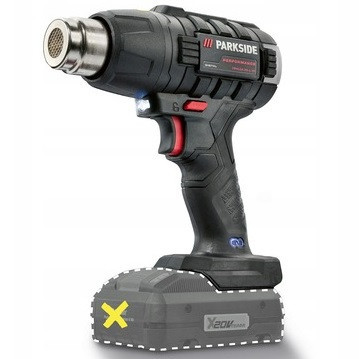 Акумуляторний будівельний фен з РК-дисплеєм Parkside (PPHLGA 20-Li A2) Без акумулятора! Нововолинськ - фото 2