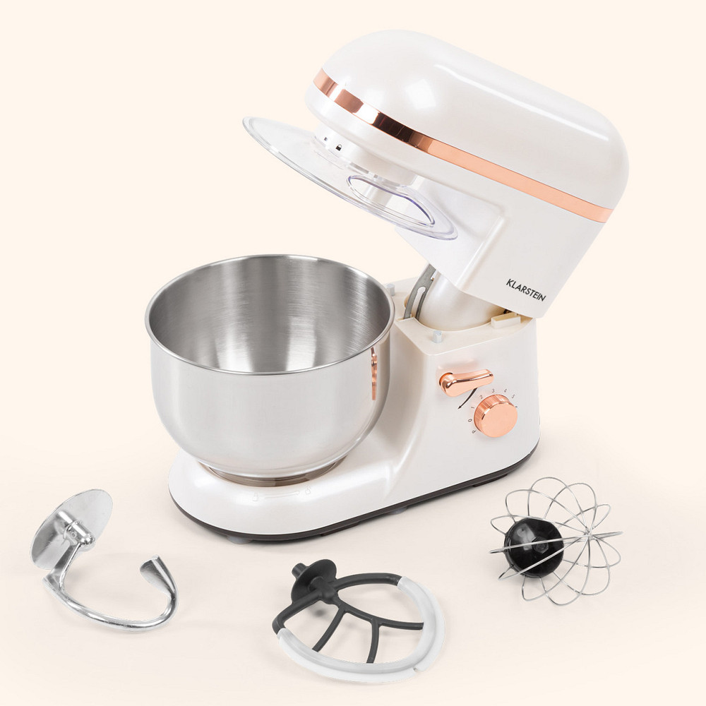 Кухонний комбайн Bella Elegance 2000 Вт/2,7 к.с./5.2 літра Неіржавка сталь Без BPA Білий (Німеччина, Рівне - фото 6