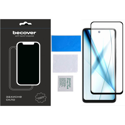Скло захисне BeCover Tecno Spark 20 Pro (KJ6) Black (710653) Вінниця - фото 2