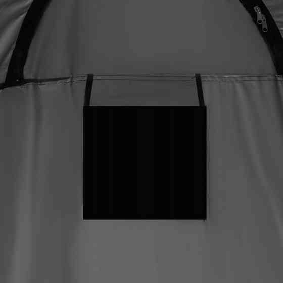 Туристичний намет для купання, переодягання, туалету з чохлом Trizand (23492) Black Нововолинськ