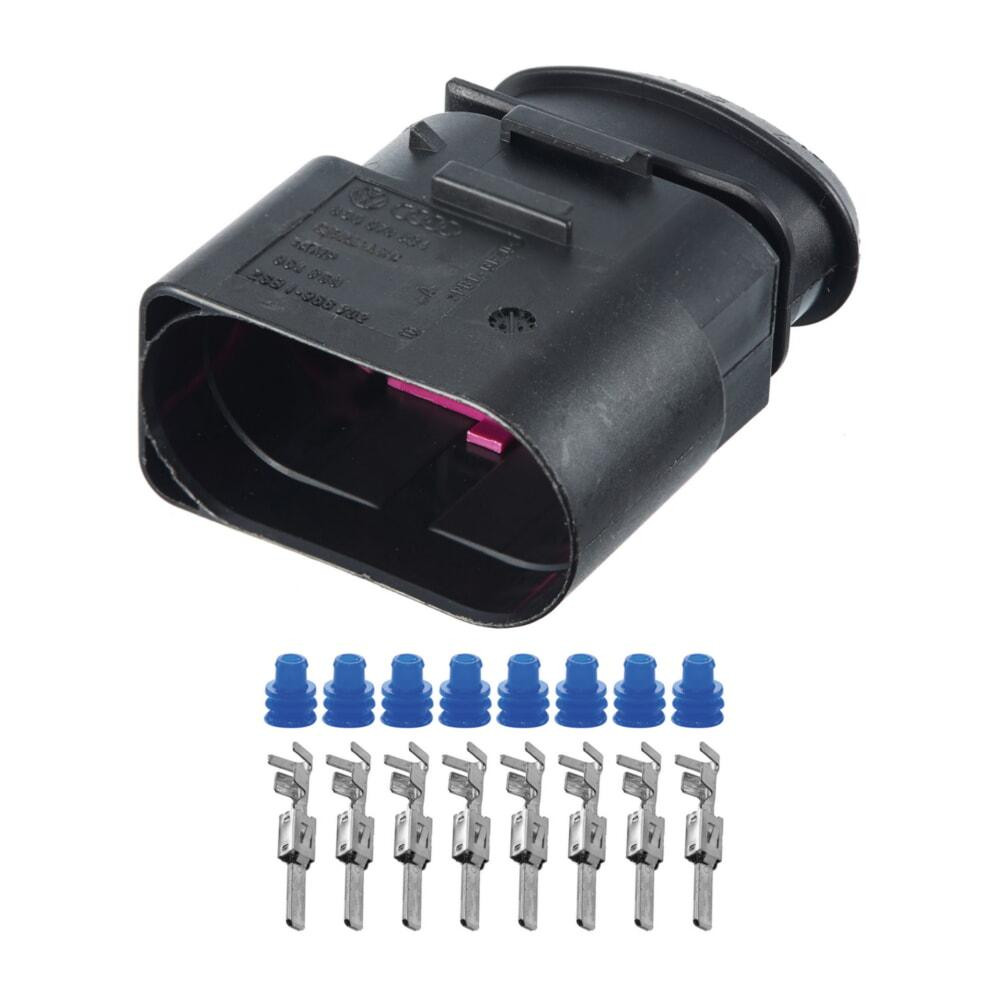 Роз'єм конектор 8-кон., 8D0973834, 42068501-966702-1, VAG, TE Германия, Франция, Германия, Audi, Bugatti, Porsche, Seat, Skoda Київ - фото 1