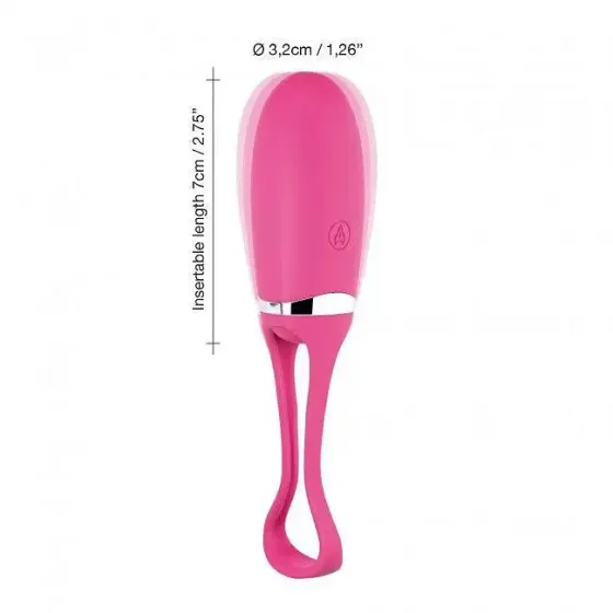 Виброяйце Dorcel Secret Delight Magenta з пультом ДК, з турборежимом і голосовим керування Львів