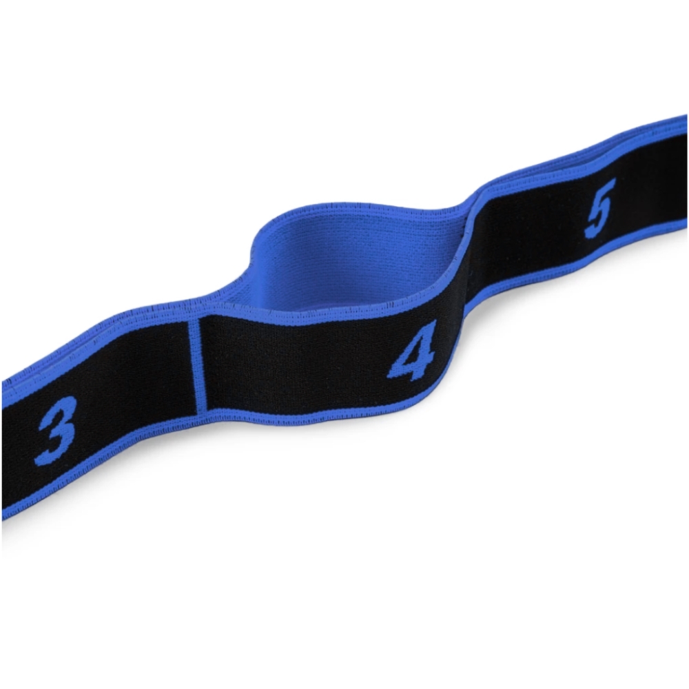 Еспандер з петлями для розтяжки PowerPlay PP_4311 Fitness Band Синя (88*4см.) Каменское - изображение 4