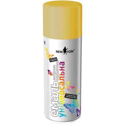 Аэрозольная краска для автомобиля New Ton універсальна 3050 золото світ, аероз. 400 мл (000007591) Винница