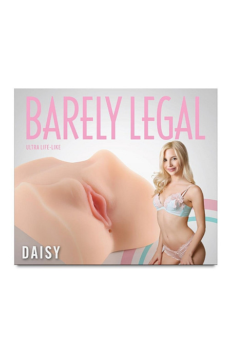 Мастурбатор вагіна NS Novelties Barely Legal Daisy 2 входи, 21.1 см Sex Aura Київ - фото 4