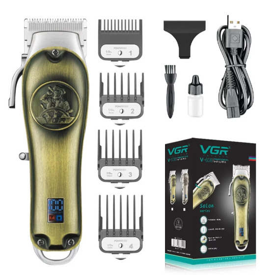 Акумуляторна машинка для стрижки Barber VGR V-658 Вінниця