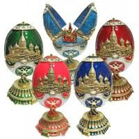 Скринька яйце з Ісакієвським собором Фаберже Київ - фото 1