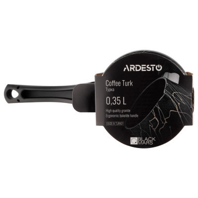 Турка Ardesto BLACK MARS граніт бакелітова ручка 0.35 (AR0835SG) Вінниця - фото 7