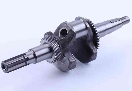 Коленвал мотоблок 168F/170F (6,5/7Hp) (под шлицы, Ø20mm) (c шестернями) -3 Мукачево