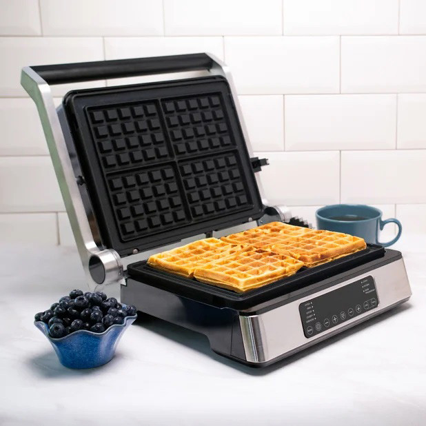 Кухонные бутербродницы, Настольный электрогриль для стейков, Сендвичница бытовая электрическая UW-55 Львов - изображение 3