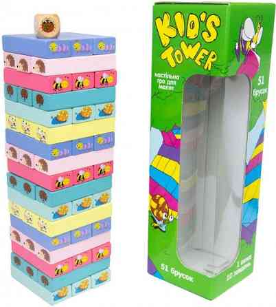 Розважальна гра 30863  (укр) "Kid's Tower", в кор-ці 28-8,2-8,2 см, шт Київ