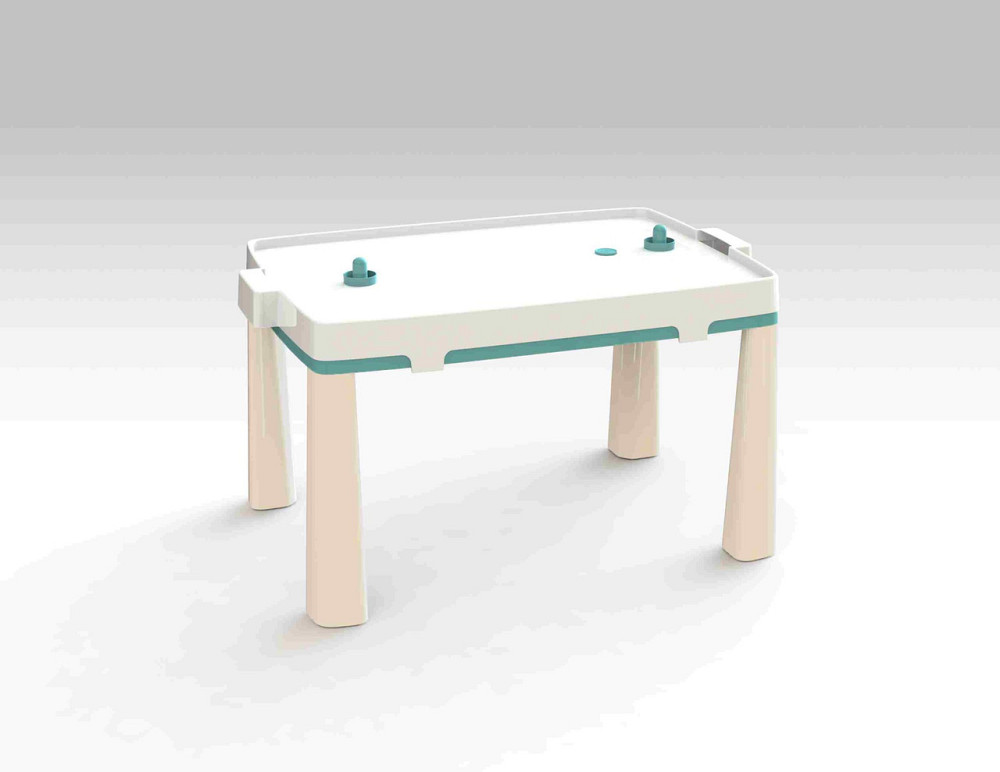 Столик дитячий зі зйомною ігровою панеллю аерохокей Doloni (04580/7) для дітей Київ - фото 3