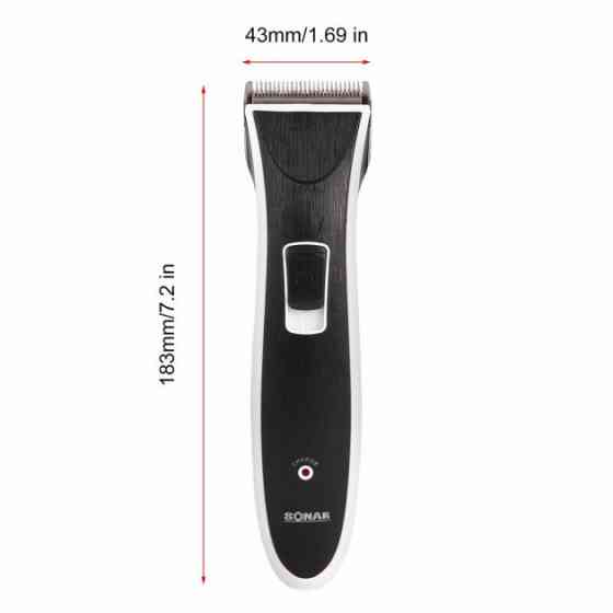 Акумуляторна машинка для стрижки волосся Sonar SN-107 Київ