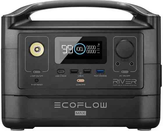 Зарядная Станция: EcoFlow RIVER Max (576Вт.год.) Харьков