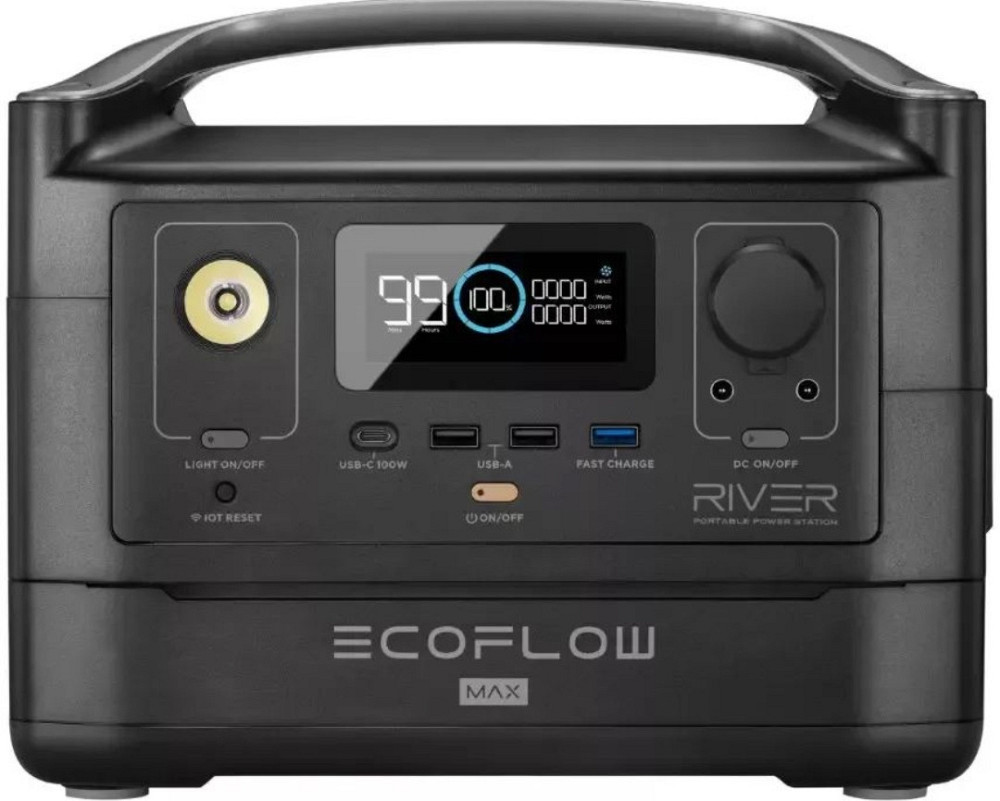 Зарядная Станция: EcoFlow RIVER Max (576Вт.год.) Харьков - изображение 1