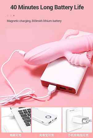 Вібратор Ada USB -Pink Sex Aura Київ