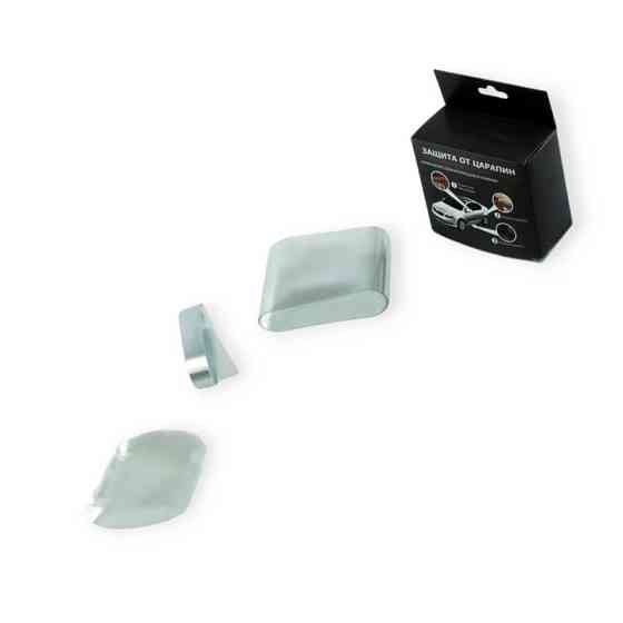 Комплект плівки захисної на пороги, під відбійники, ручки та торці дверей 75х90мм з вирізами 22шт Мукачево