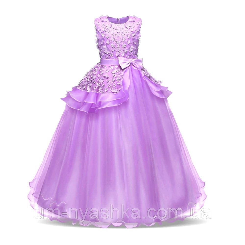 Пышное нарядное платье с цветами Ария2 на 4-5 лет Кривой Рог - изображение 5