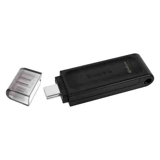 Флеш-пам'ять USB Type-C Kingston DataTraveler 70 DT70/64GB (64GB, Type-C) Николаев