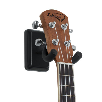 Тримач для гітари Gator Frameworks Wall Mount Ukulele / Mandolin Hanger Black (GFW-UKE-HNGRBLK) Вінниця - фото 2